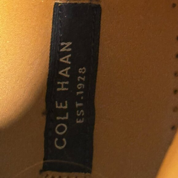 Cole Haan Chukka Ankle Boots Black Leather Lace Up Men\'s size 10M